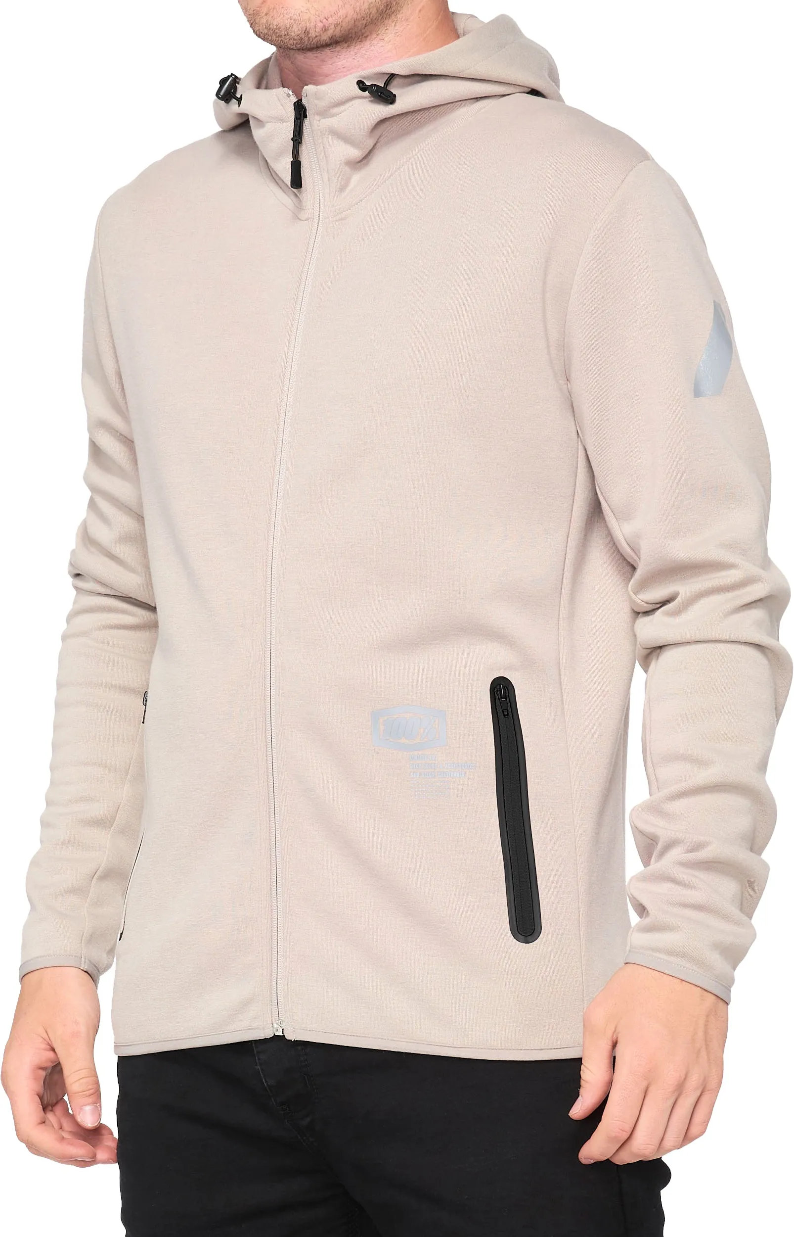 100% Viceroy Zip Tech Fleece Hoodie