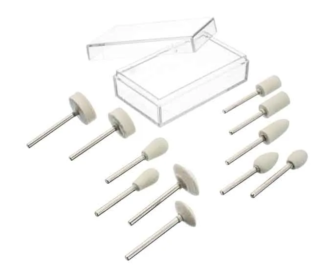 11PC Woolen Mounted Hard Points Set