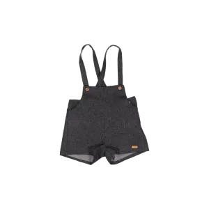 7.4-DARK GREY WOOLEN ROMPER SUIT W/POCKETS