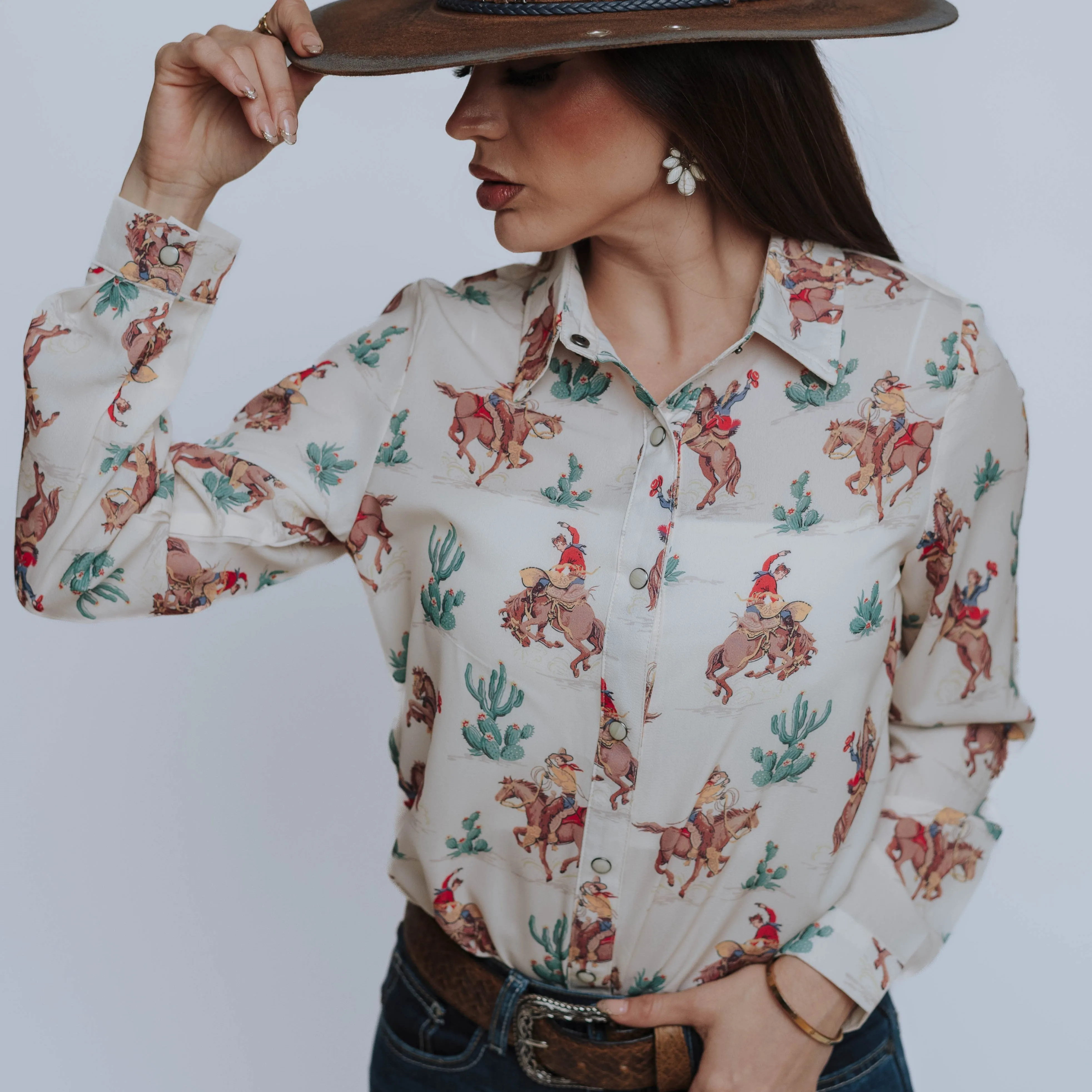 Blusa Faex Cowboy Beige 020