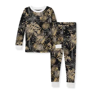 Burt's Bees Organic Two-Piece Pajamas New Year Cheer!