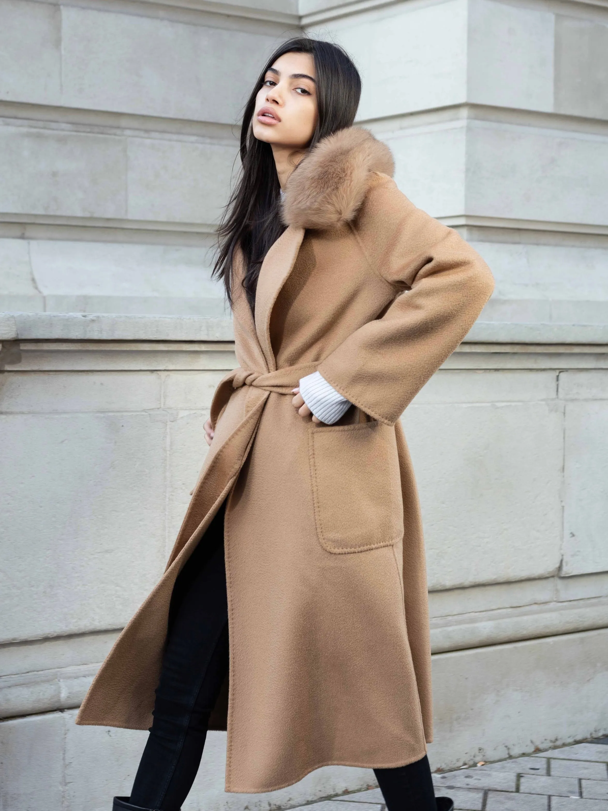 Camila Coat Camel