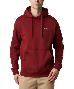 Columbia Men's Viewmont II Sleeve Graphic Hoodie - Red Jasper