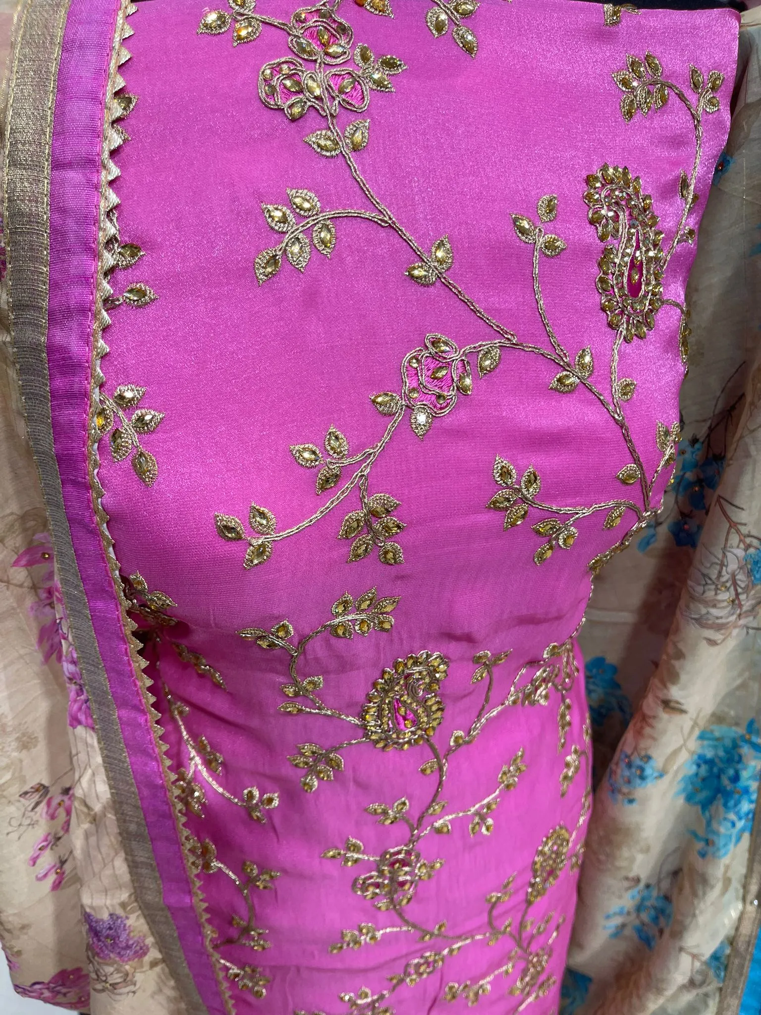 Embellished Makhmali Suits