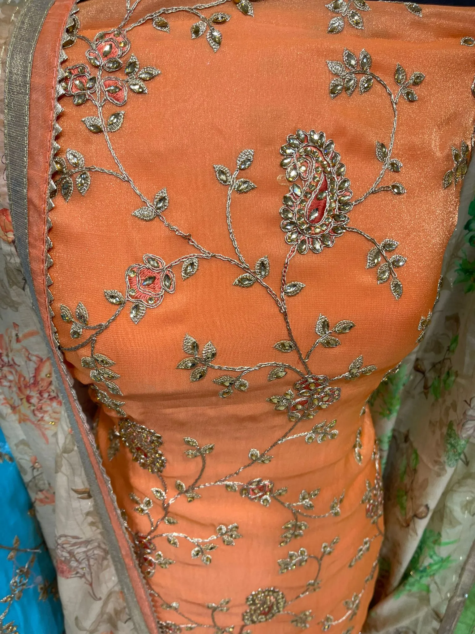 Embellished Makhmali Suits