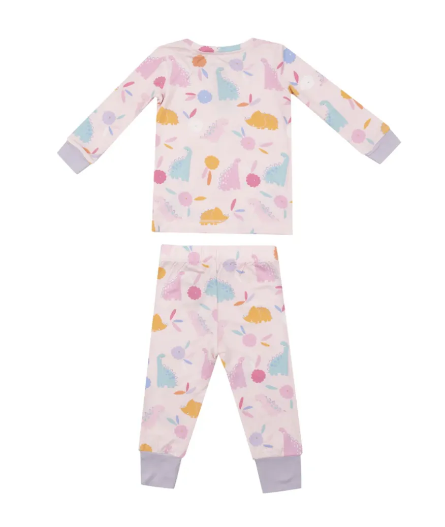 Floral Dinos Pajamas