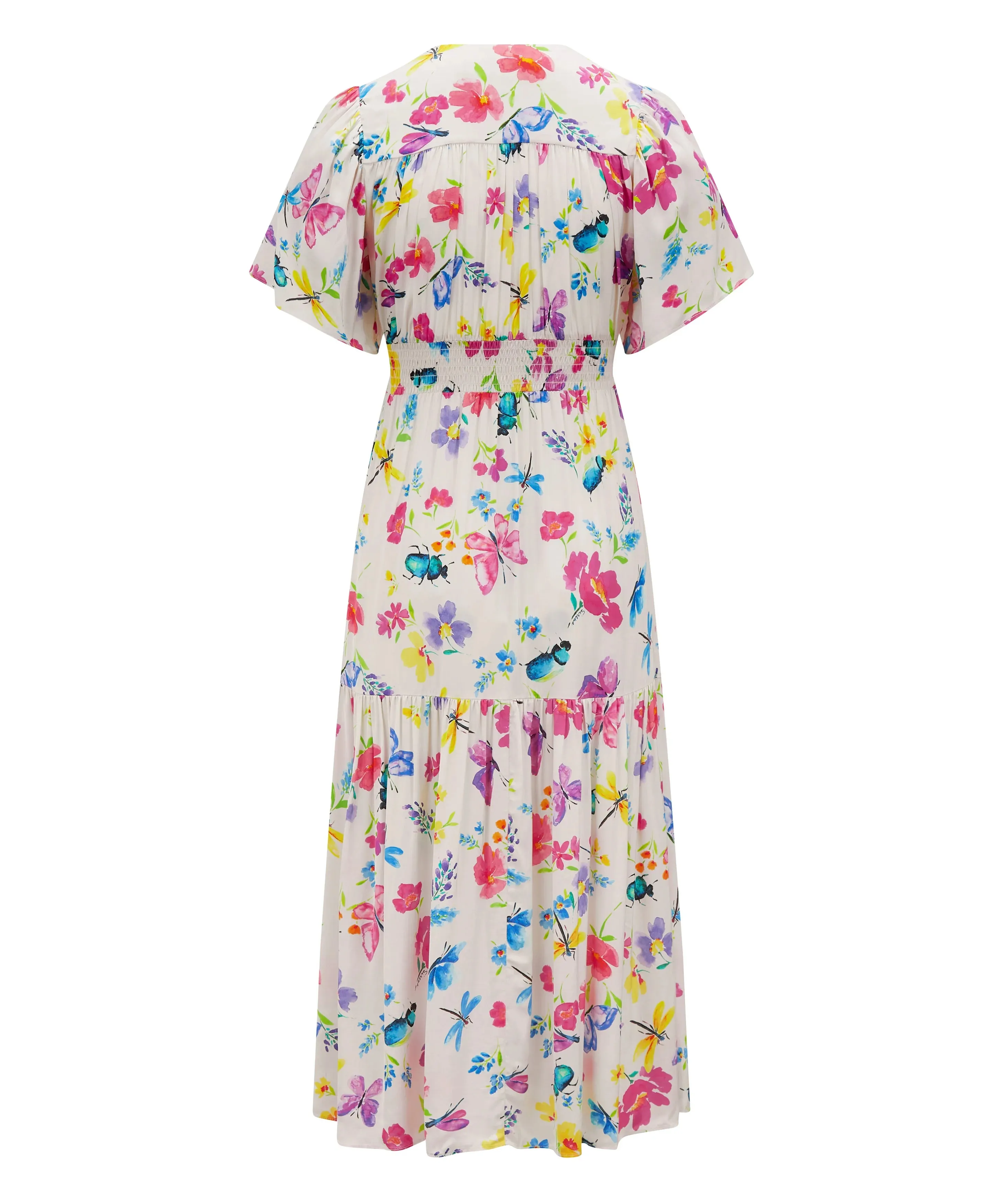 Imelda Cream Bug Dress