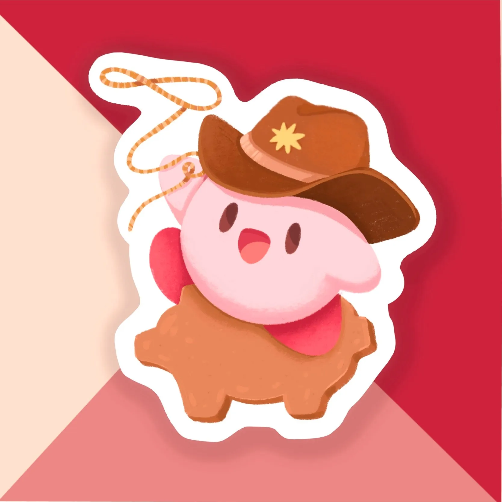 Kirby Puerquito Sticker