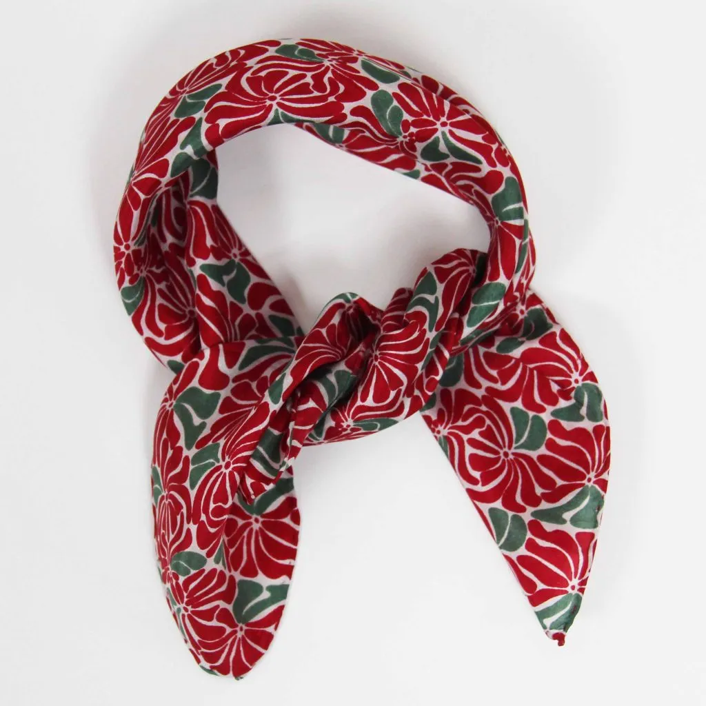 Les Belles Vagabondes Mini Silk Scarf