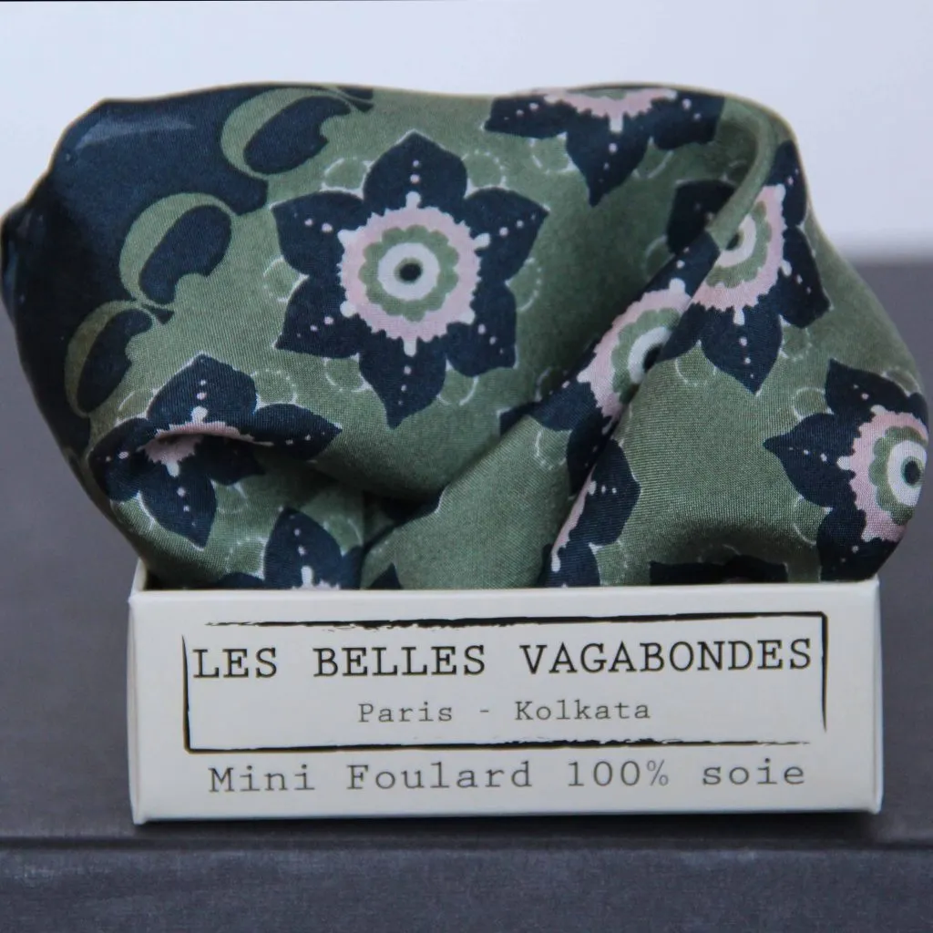 Les Belles Vagabondes Mini Silk Scarf