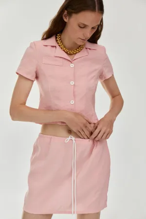 Low waist skirt - Pink