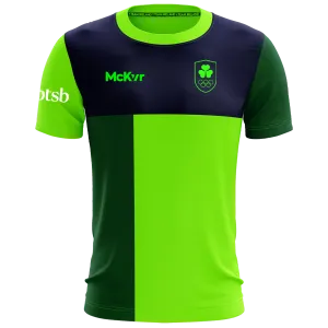 Mc Keever Team Ireland Block Tee - Womens - Green