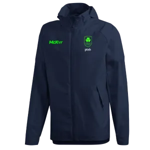 Mc Keever Team Ireland Rain Jacket - Womens - Navy