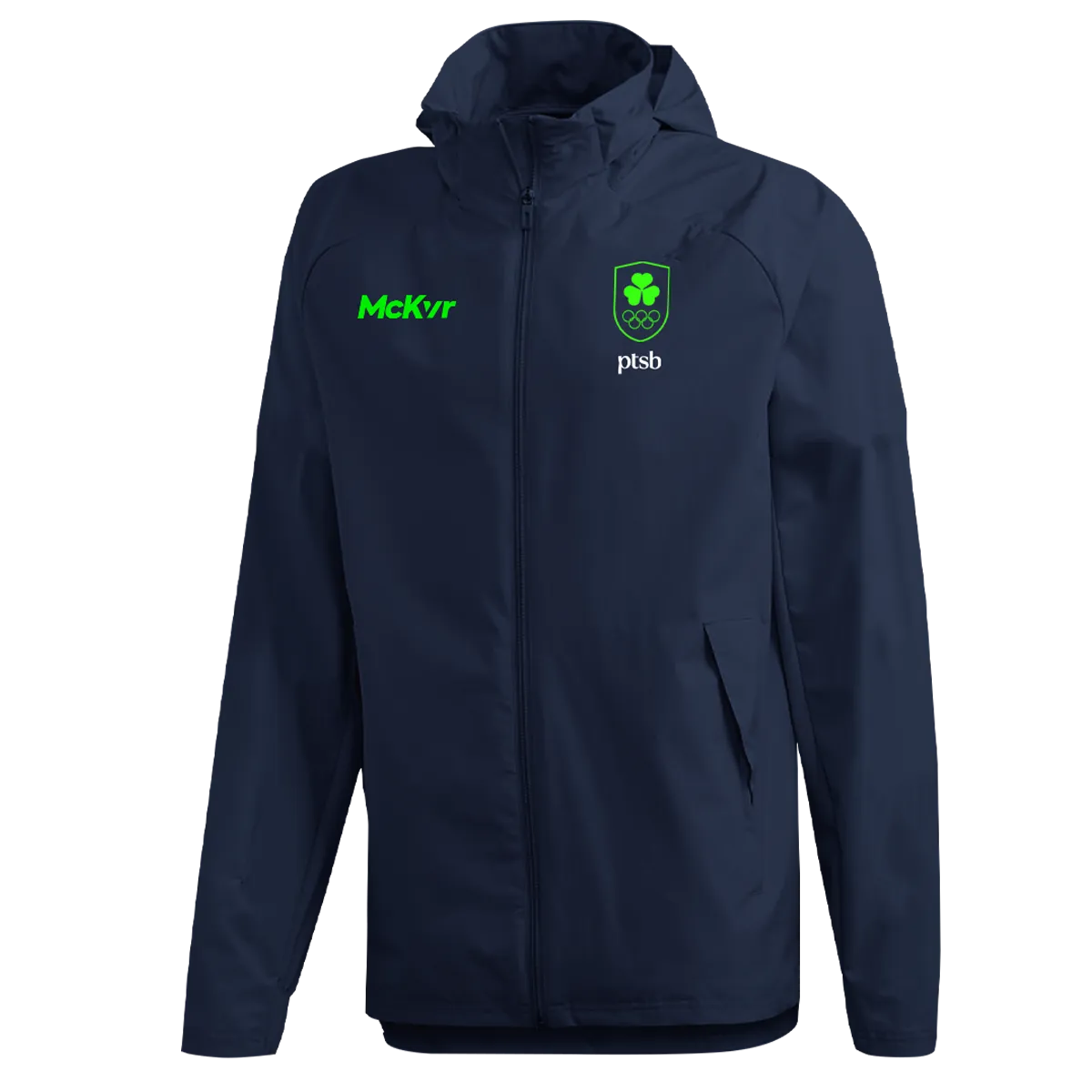 Mc Keever Team Ireland Rain Jacket - Womens - Navy