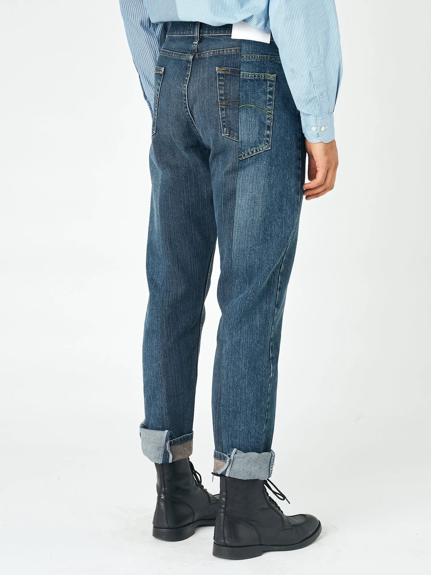 Men's Straight Leg Jean Dark Blue