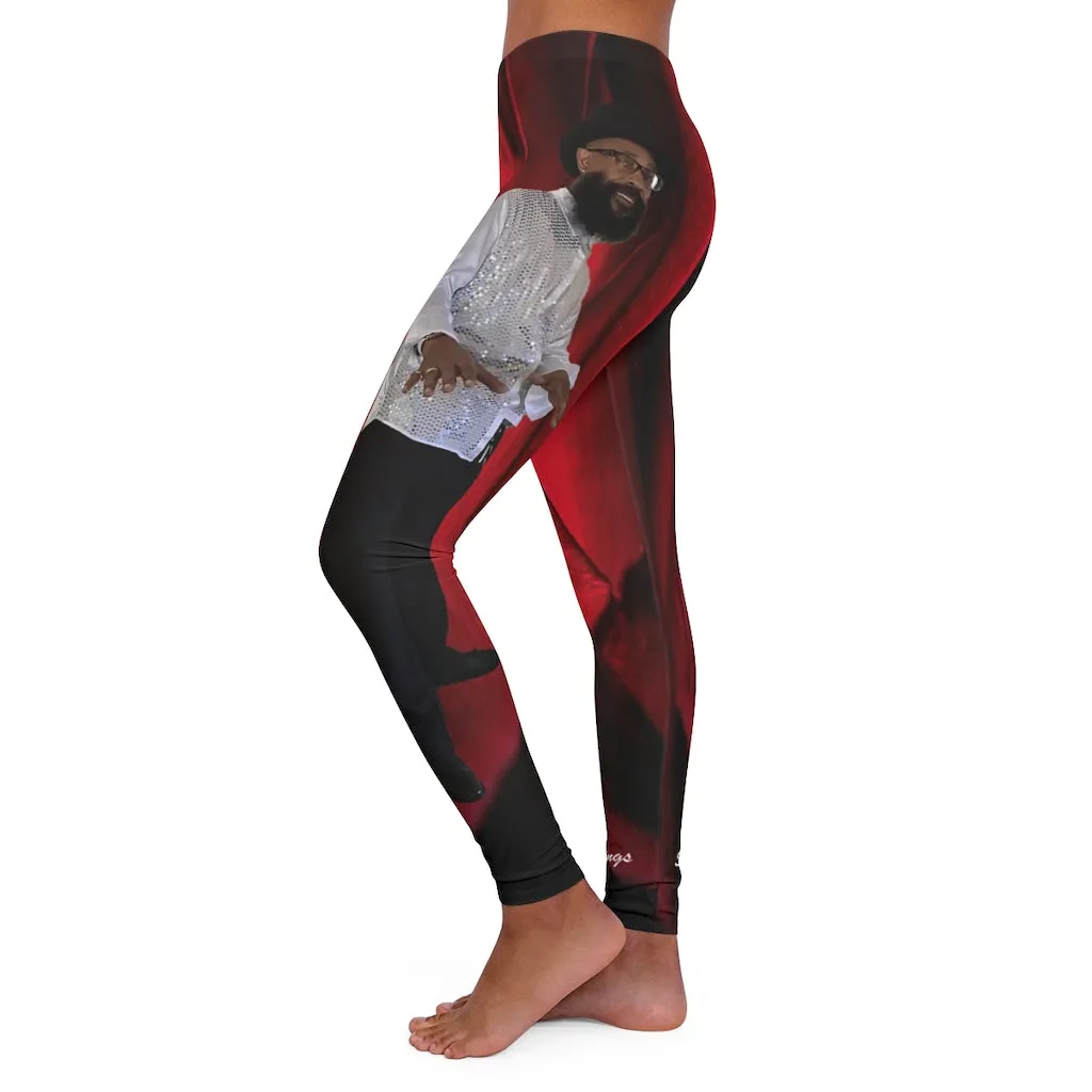 M.U.S.I.C. World HQ Women's Spandex Leggings