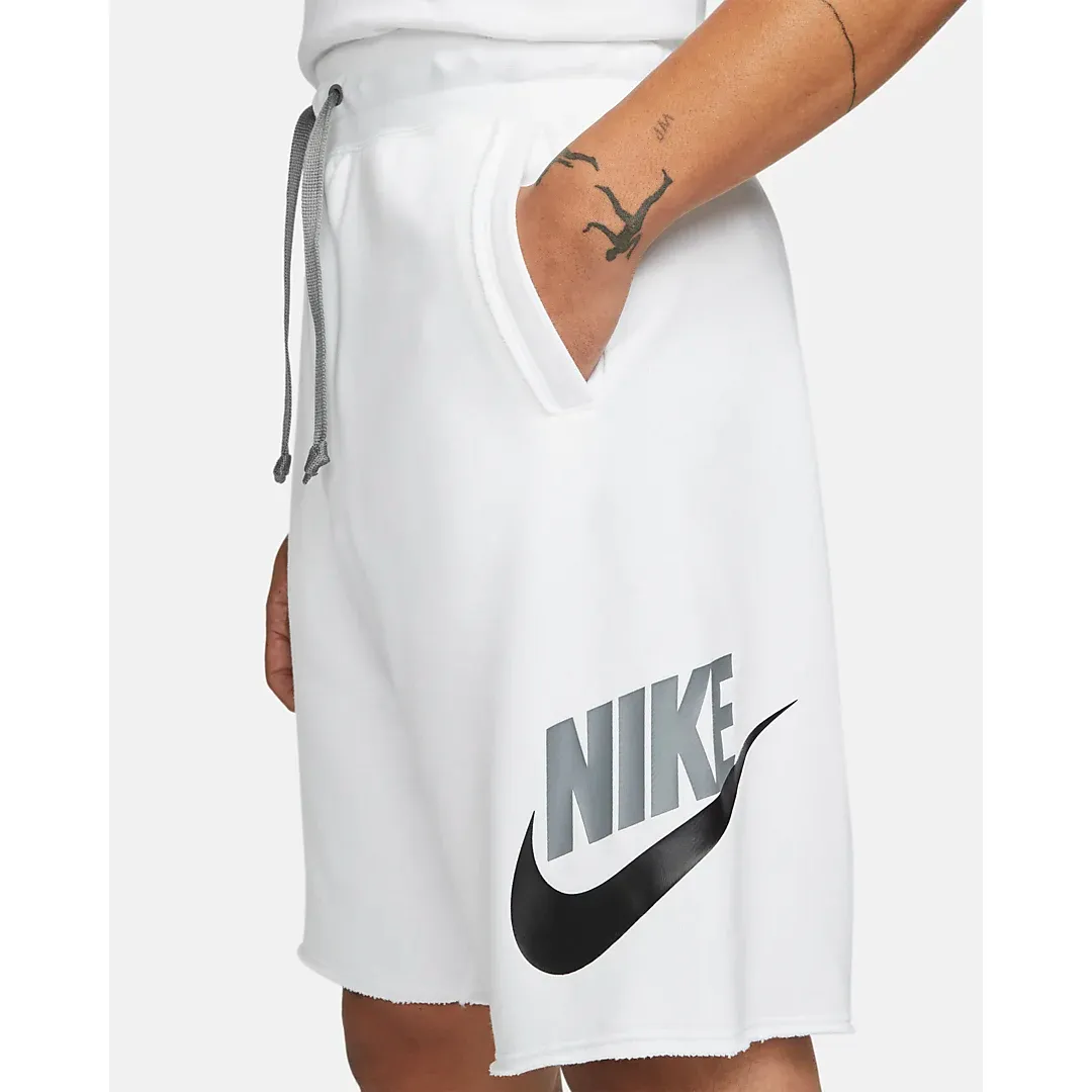 Nike Men's Sportswear Sport Essentials Shorts - White / Black