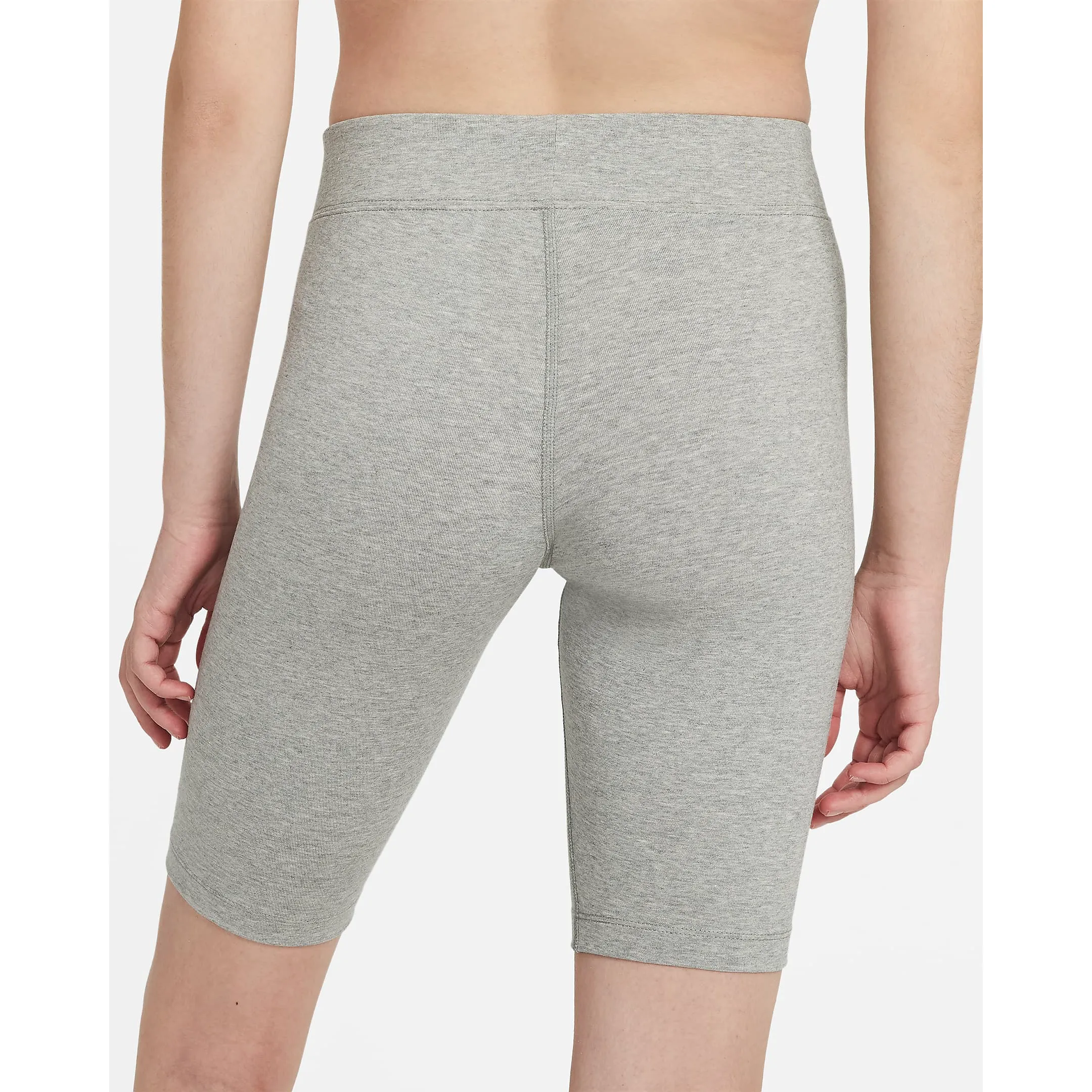 Nike Women's Sportswear Essential Shorts - Dark Grey Heather / White