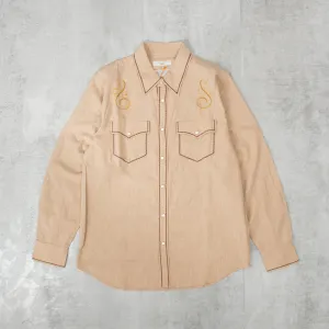 Nudie George Cowboy Shirt - Beige