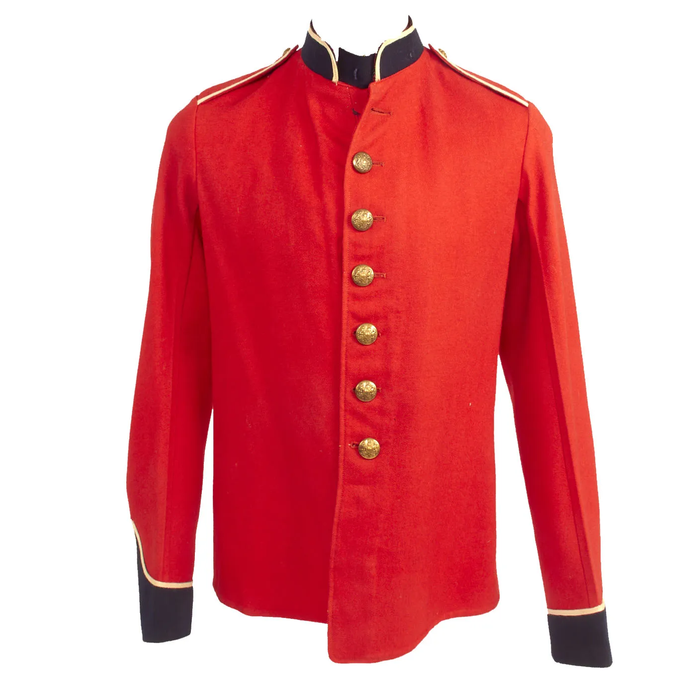 Original Pre-WW1 British Guards Other Ranks Enlisted Scarlet Coat - Dated 1913