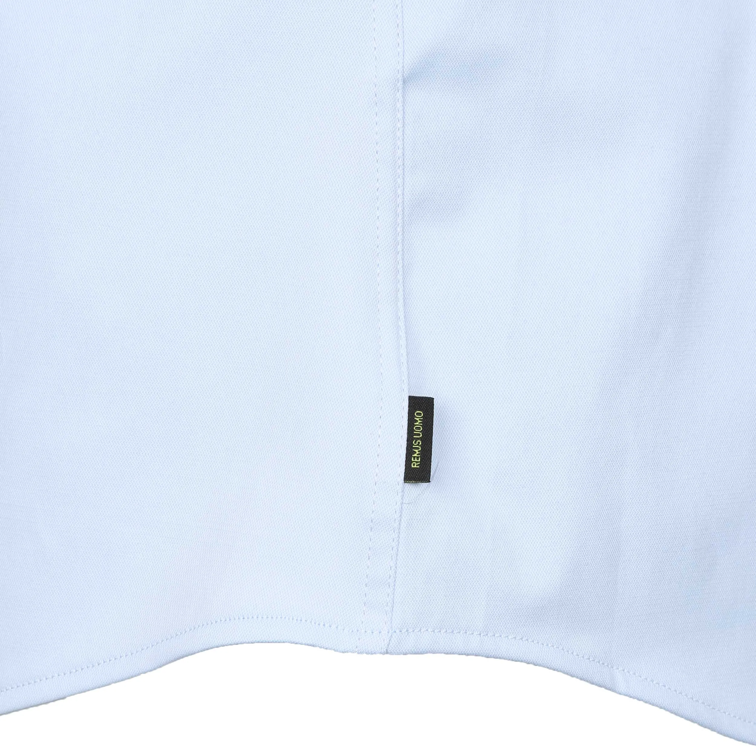 Remus Uomo 2 Way Stretch SS Shirt in Sky Blue