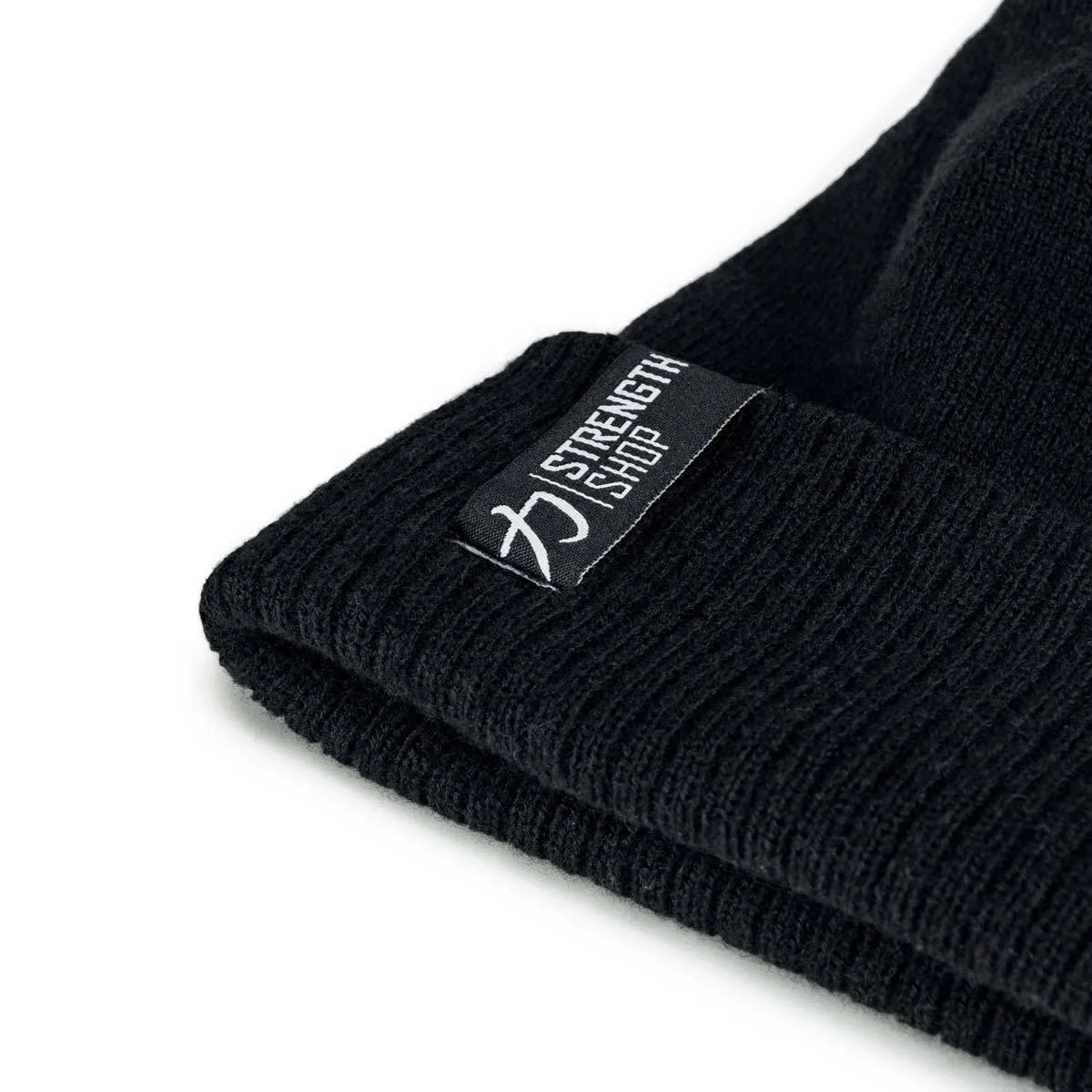 Strength Wear Bobble Hat - Black/White