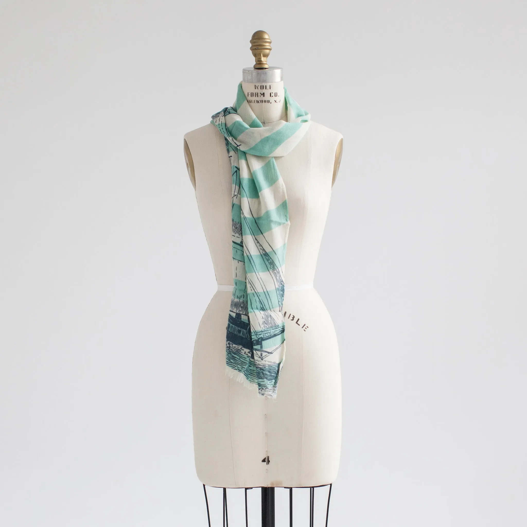 Thomaspaul Ship Wool Scarf