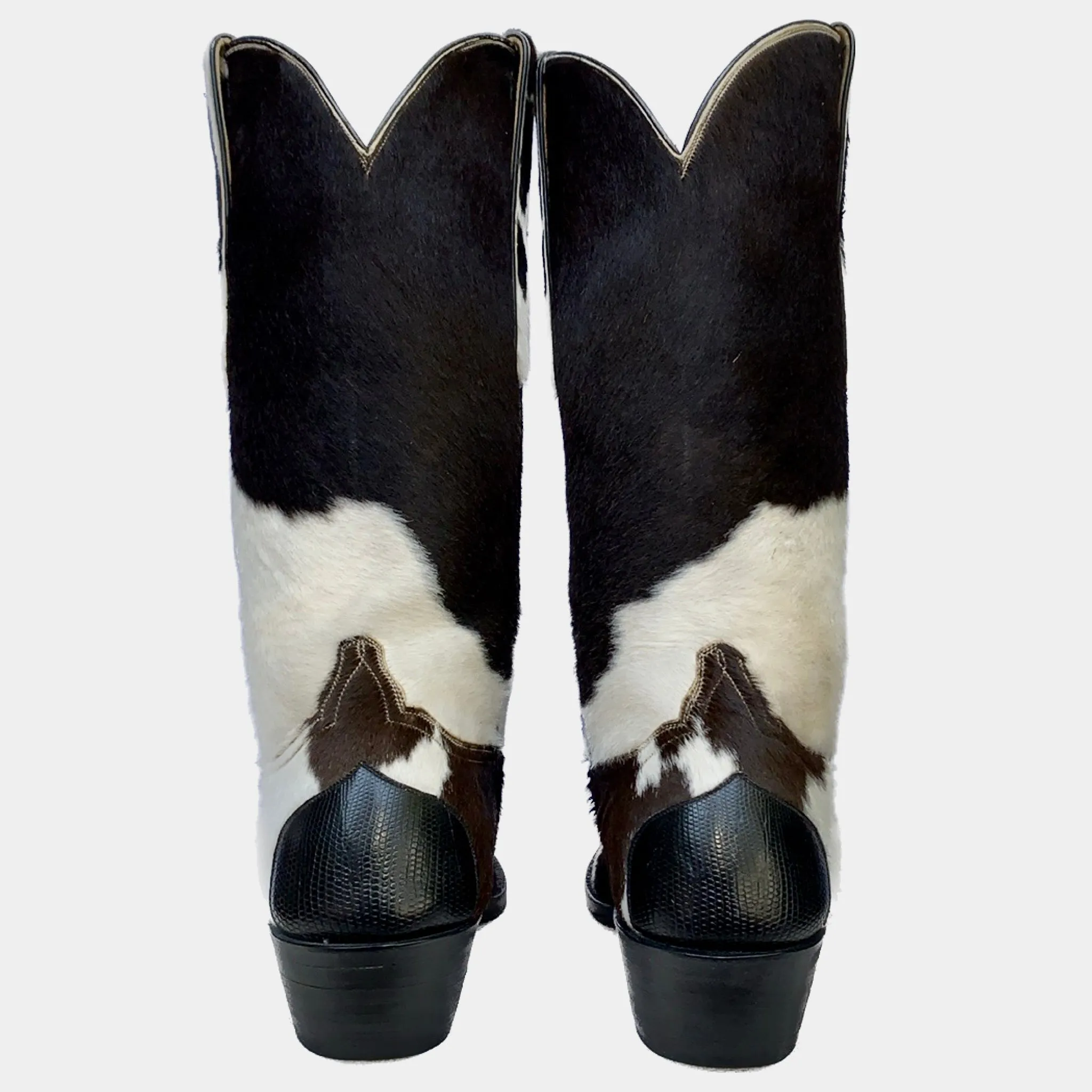 TRES OUTLAWS FALCONHEAD Calf Hair On Hide Cowhide Pony Exotic Western Cowgirl Cowboy Boots