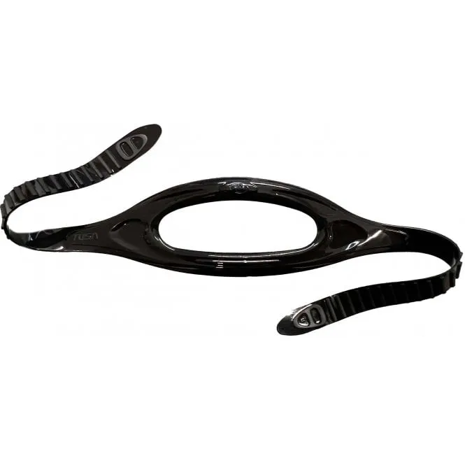 Tusa Replacement Dive Mask Strap (Black)